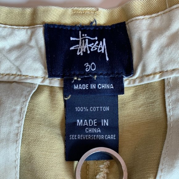Stüssy Khaki Shorts Brown - 30 - Picture 4 of 5